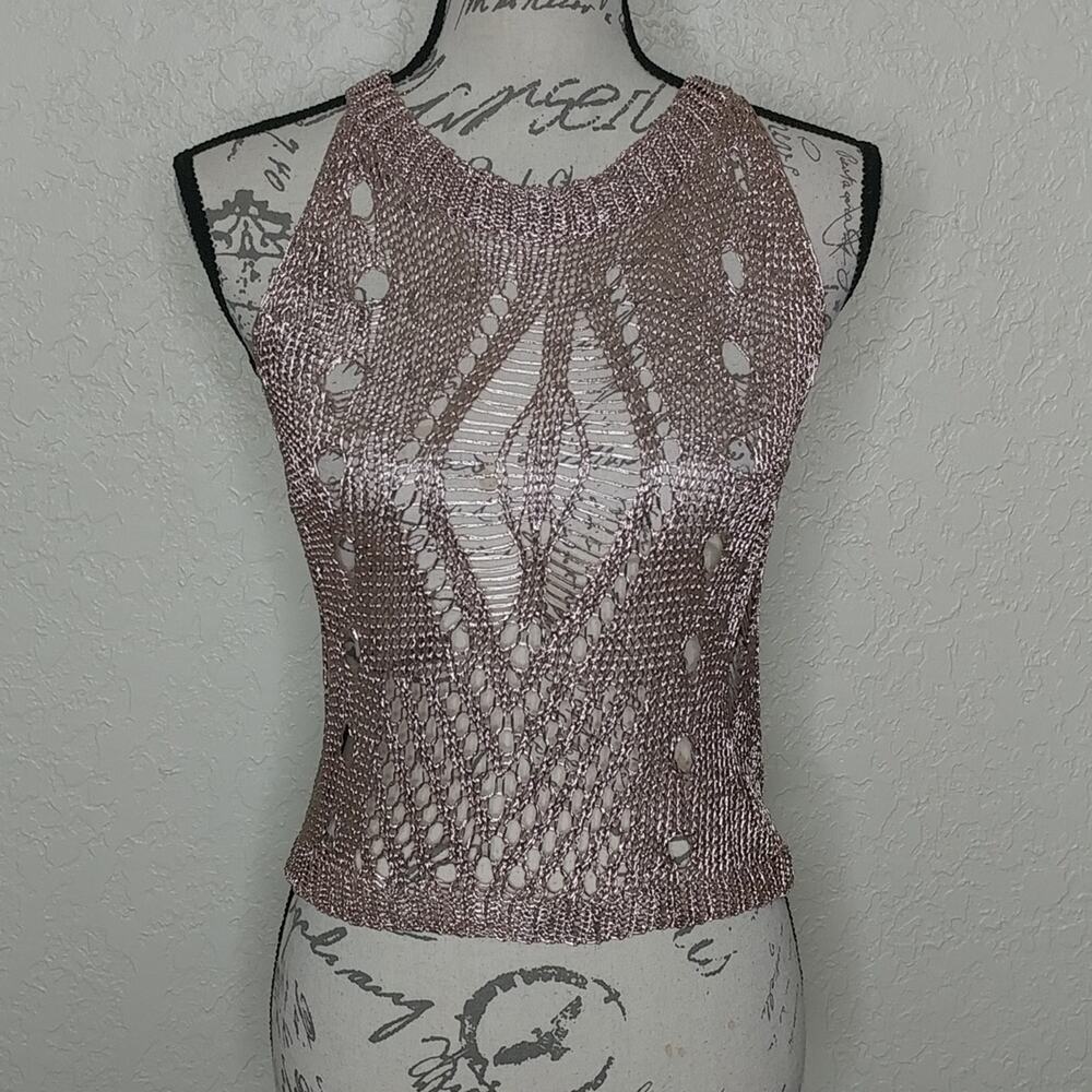 Hot & Delicious Sleeveless Knit Top Size M/L